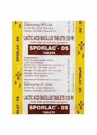 Sporlac - DS Tablet - 20 tab
