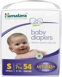 Himalaya Baby Diaper S - 54 diapers