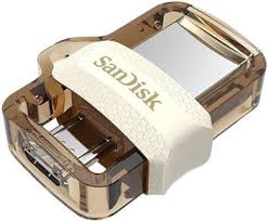 SanDisk SDDD3-032G-I35GW Ultra Dual 32GB USB 3.0 OTG Pen Drive (Gold)